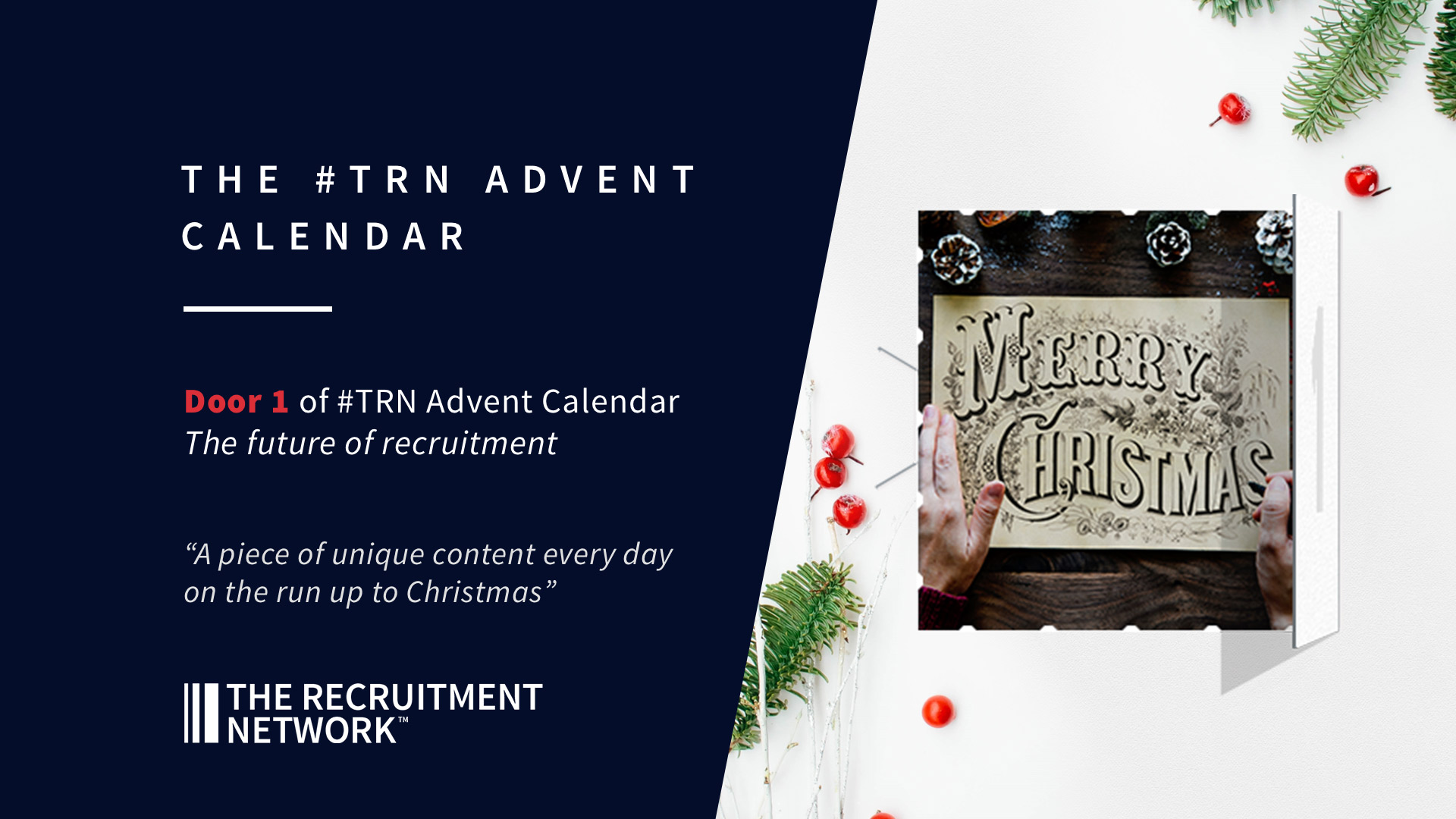 The #TRN Future of Recruitment Advent Calendar