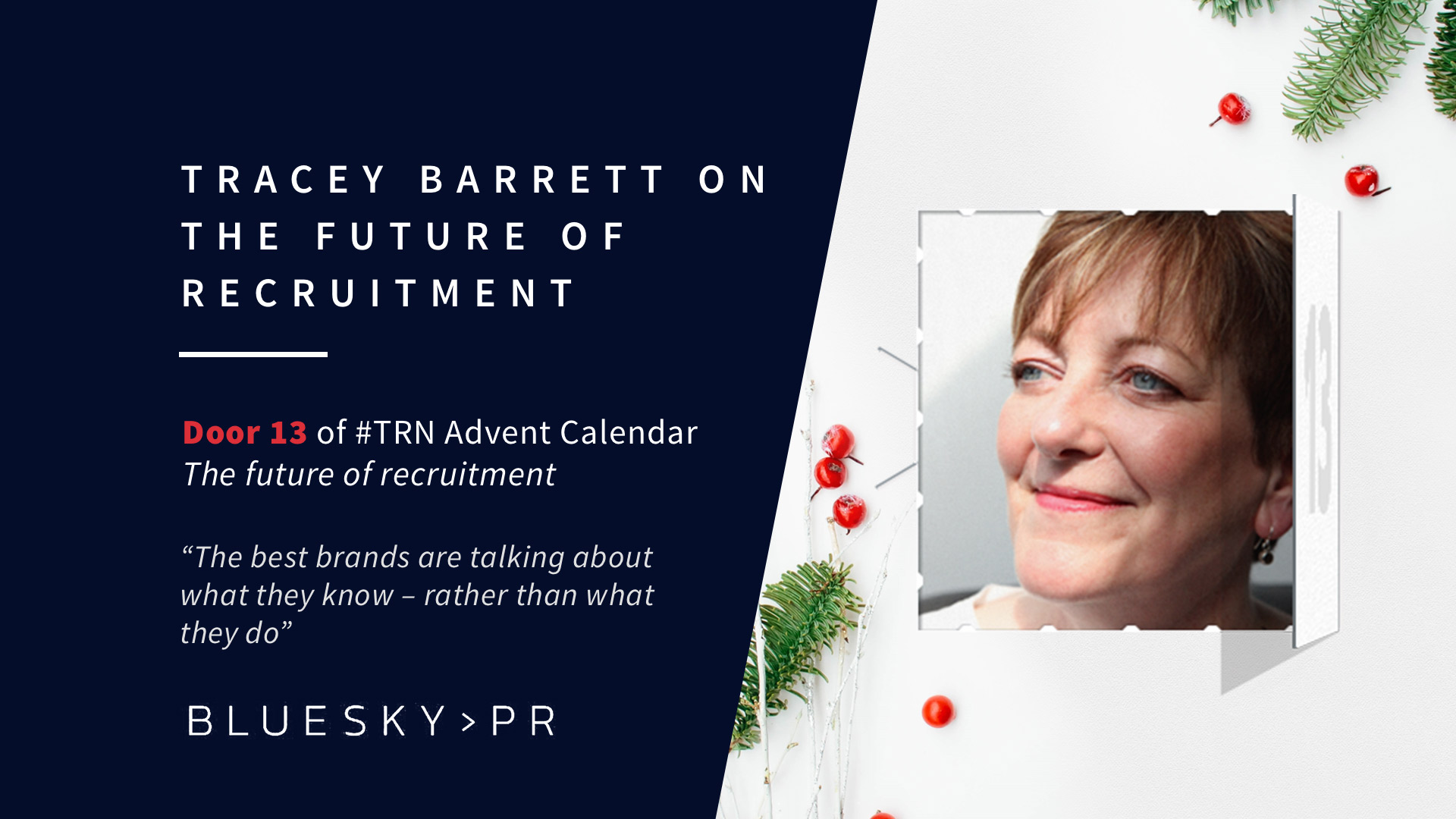 Tracey Barrett on the Future of Recruitment