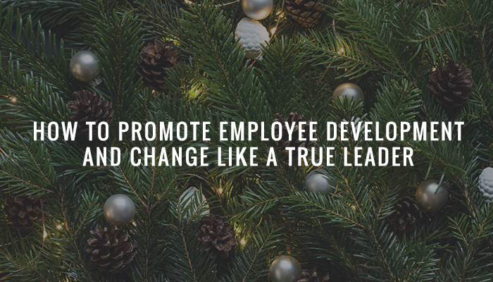 How to Promote Employee Development and Change Like a True Leader