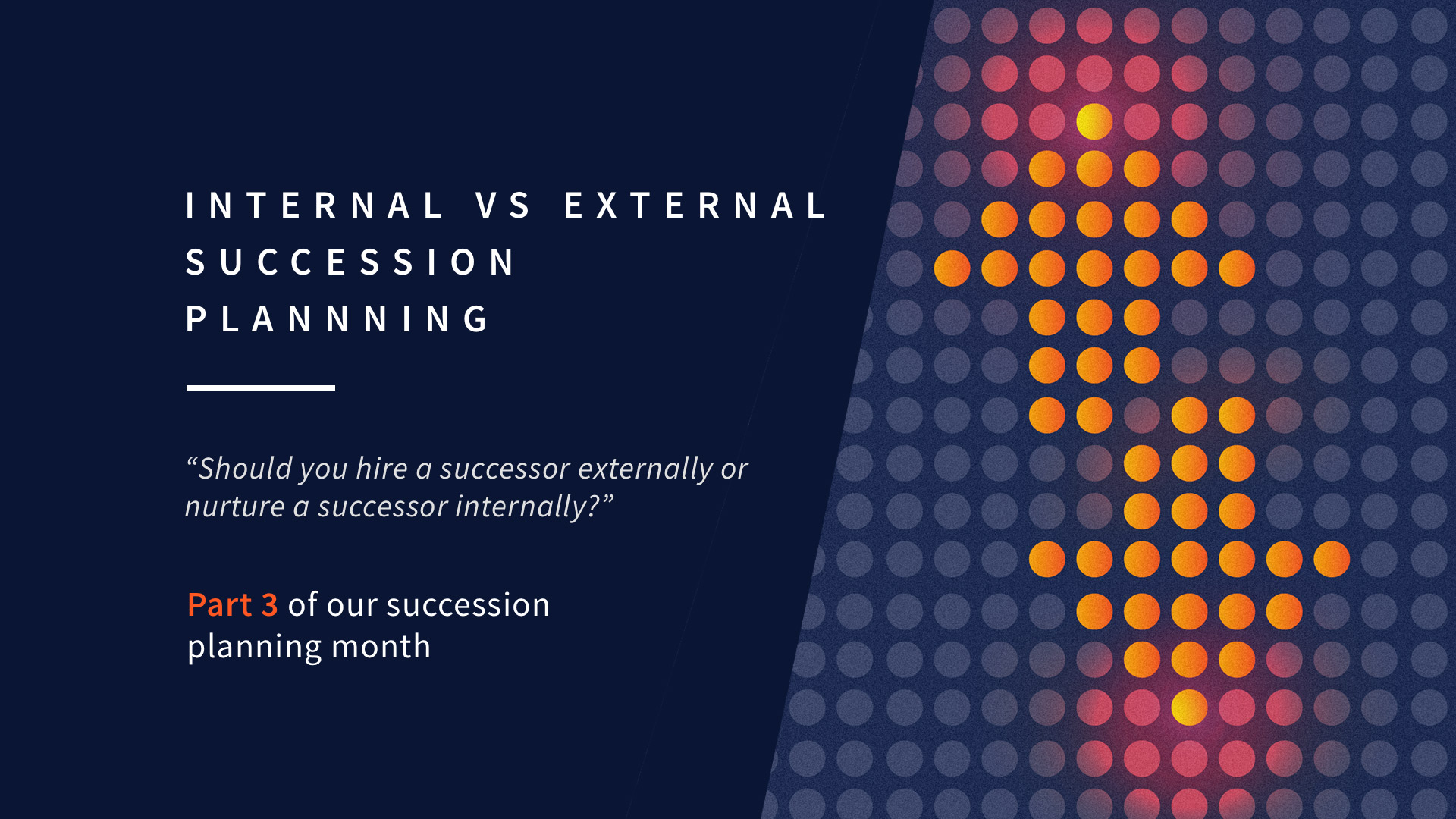 Internal vs External Succession Planning